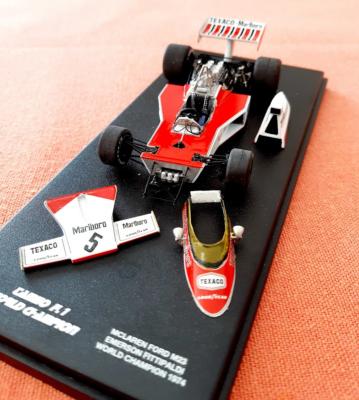 1/43 mc laren M23 tameo montage Dominique Camara 2019-2025